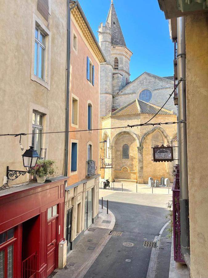 Art Apparts Coeur De Ville Béziers Eksteriør billede