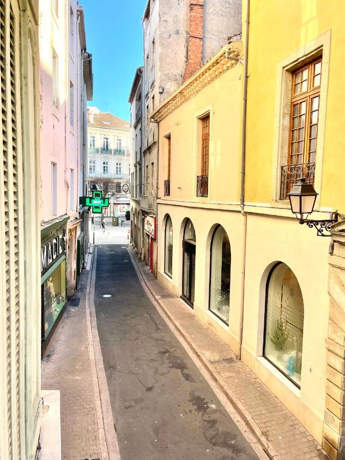 Art Apparts Coeur De Ville Béziers Eksteriør billede