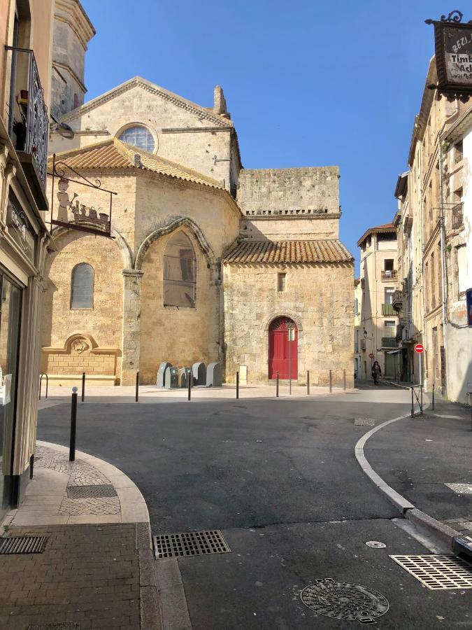 Art Apparts Coeur De Ville Béziers Eksteriør billede